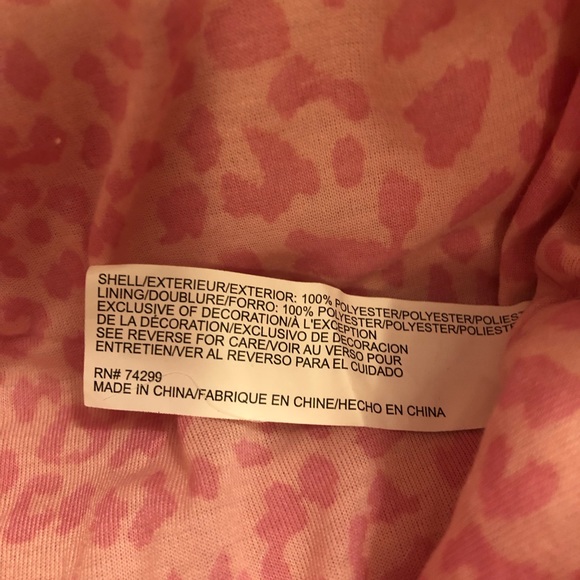 Jessica Simpson Baby Girls Warm and Fluffy Faux Fur Pram with Character Hood. - Picture 8 of 11